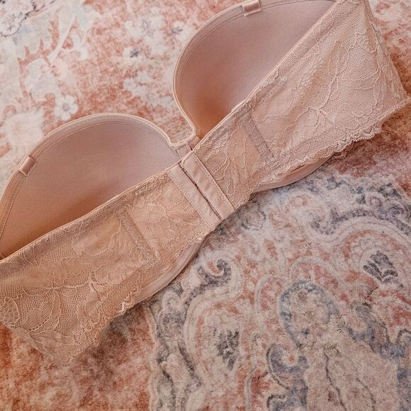 Torrid Lace Trimmed Strapless Bra - Picture 2 of 5